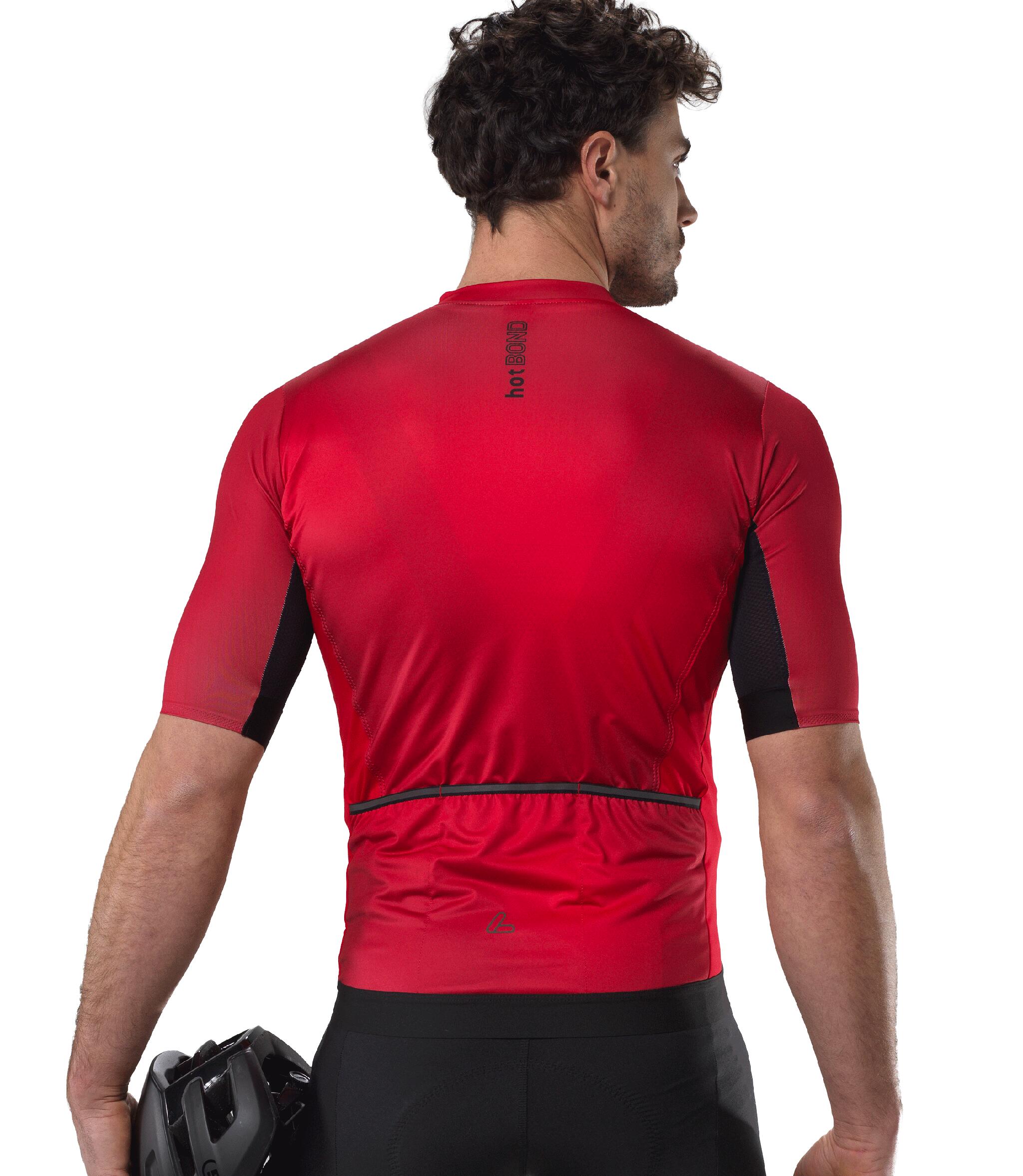 Kurzarm-Radtrikot Herren Bike Jersey FZ Curro Hotbond® - Rot 4/5