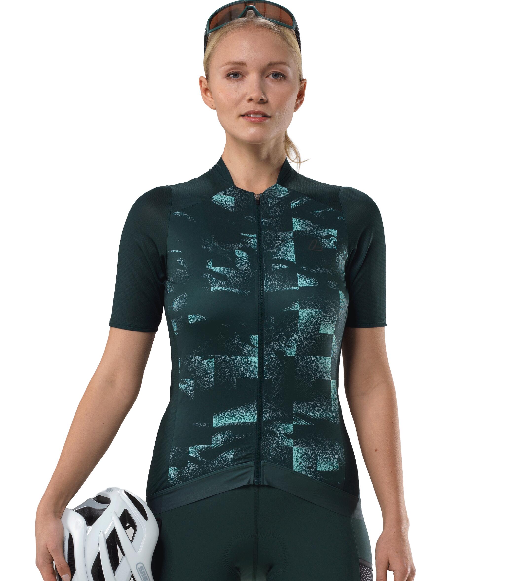 W BIKE JERSEY FZ SKYS ESCAPE 3/4