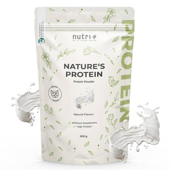 Natures Protein - Eiweißpulver ohne Süßstoff - Banana 500g