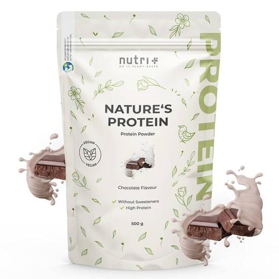Natures Protein - Eiweißpulver ohne Süßstoff - Banana 500g