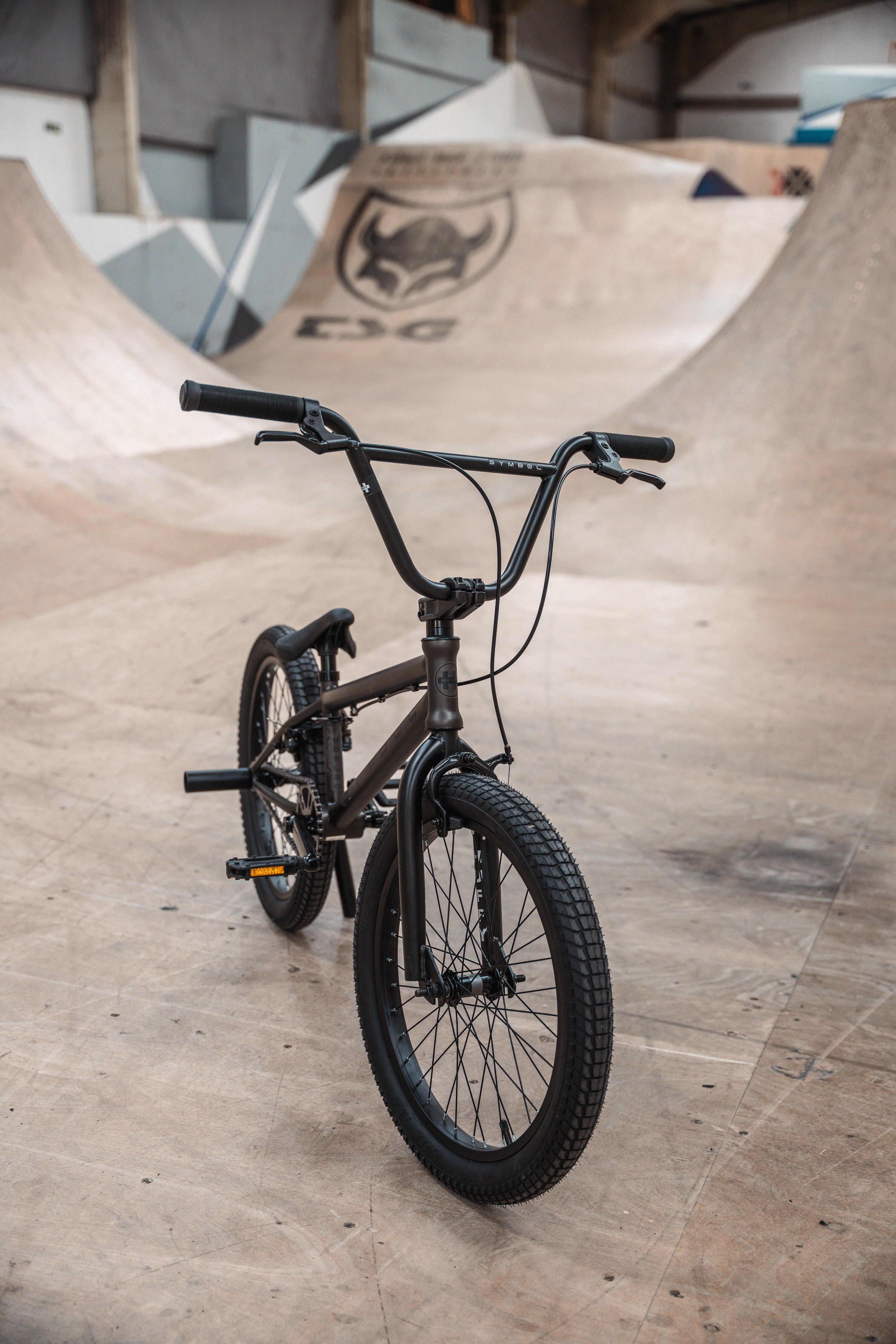 Bicicleta BMX de estilo libre Symbol, 20 pulgadas, gris carbón líquido 5/7