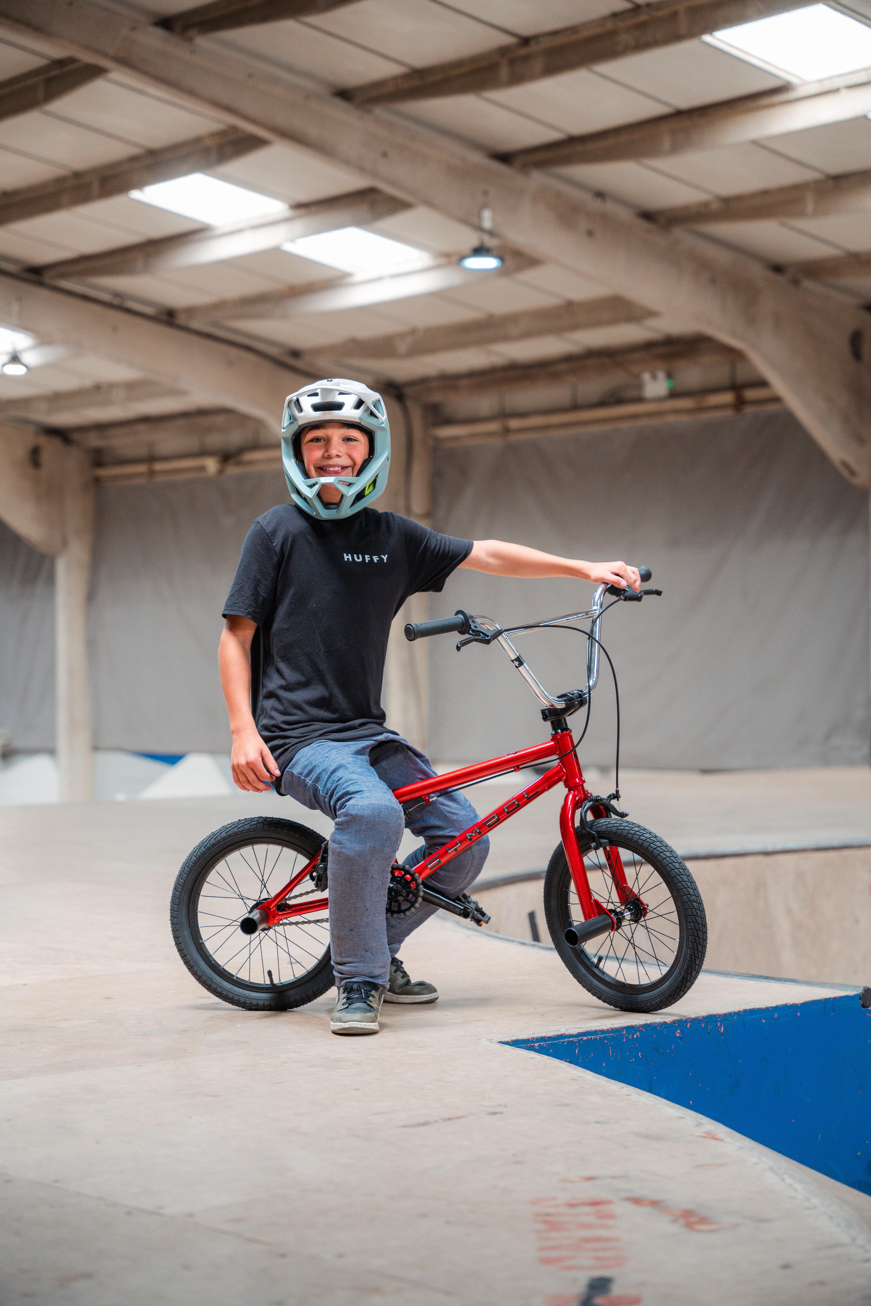 Symbol freestyle BMX-fiets, 16-inch, rood 3/7