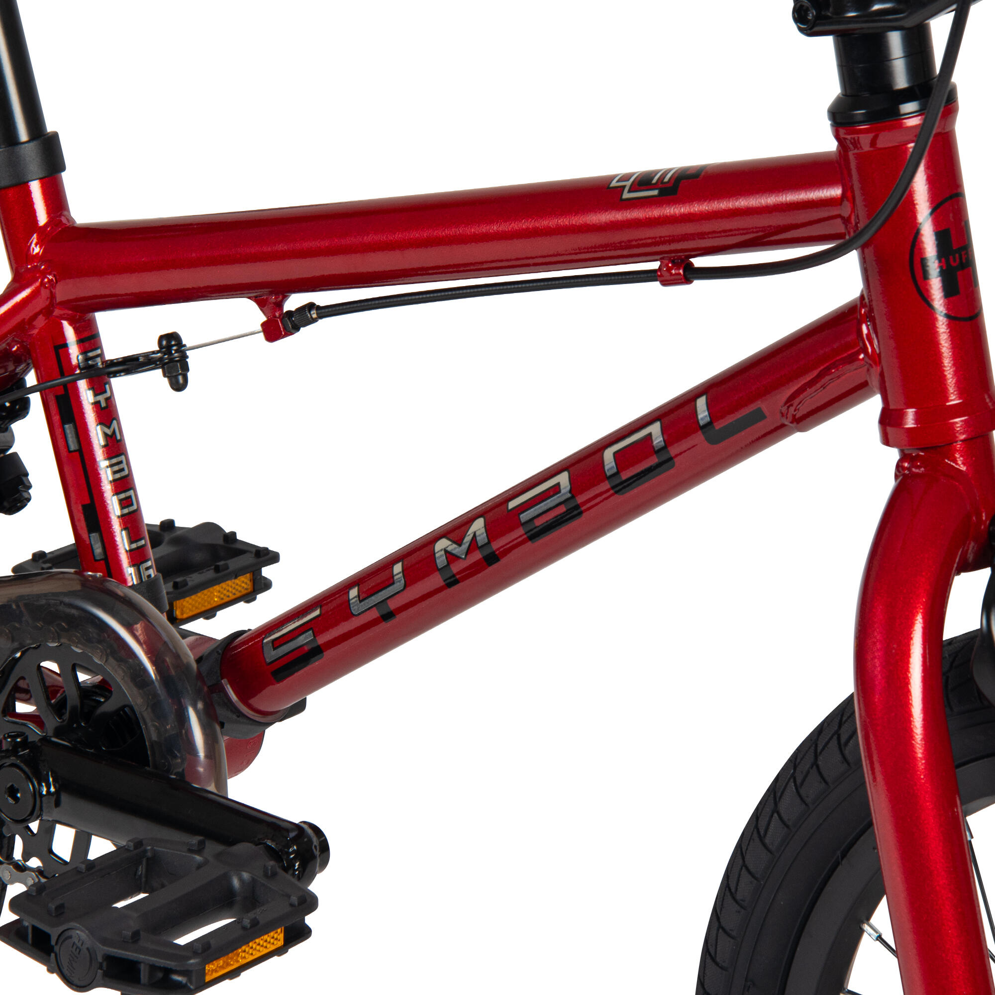 Symbol freestyle BMX-fiets, 16-inch, rood 6/7