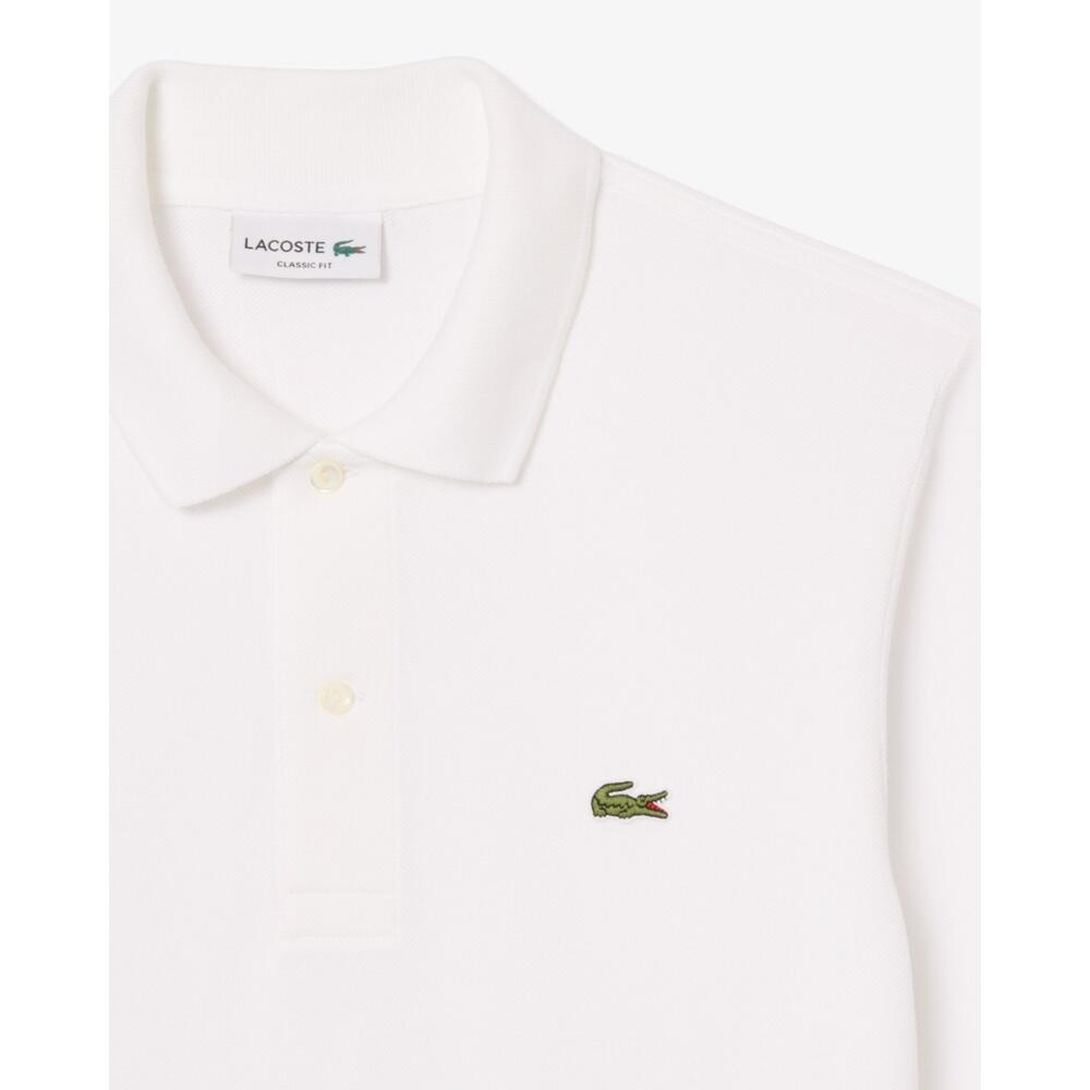 Polo Blanco Lacoste Original L.12.12 Manga Larga 5/6