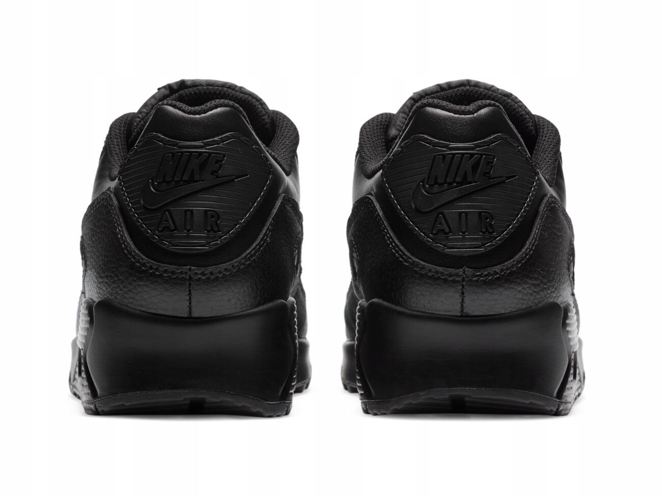 BUTY męskie NIKE AIR MAX 90 CZ5594-001 czarne skóra klasyczny wygodny 44,5 6/7