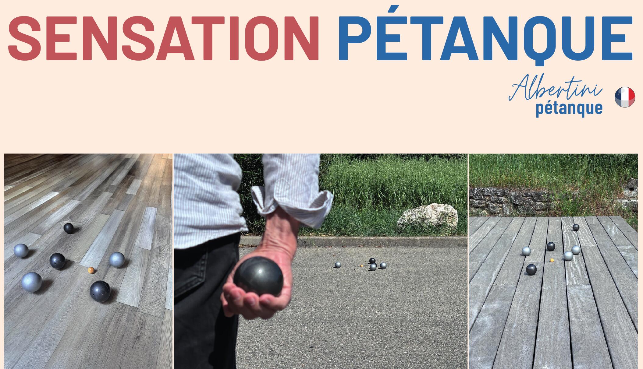 KIT 6 BOULES PETANQUE SOUPLES INTERIEUR EXTERIEUR 4/5