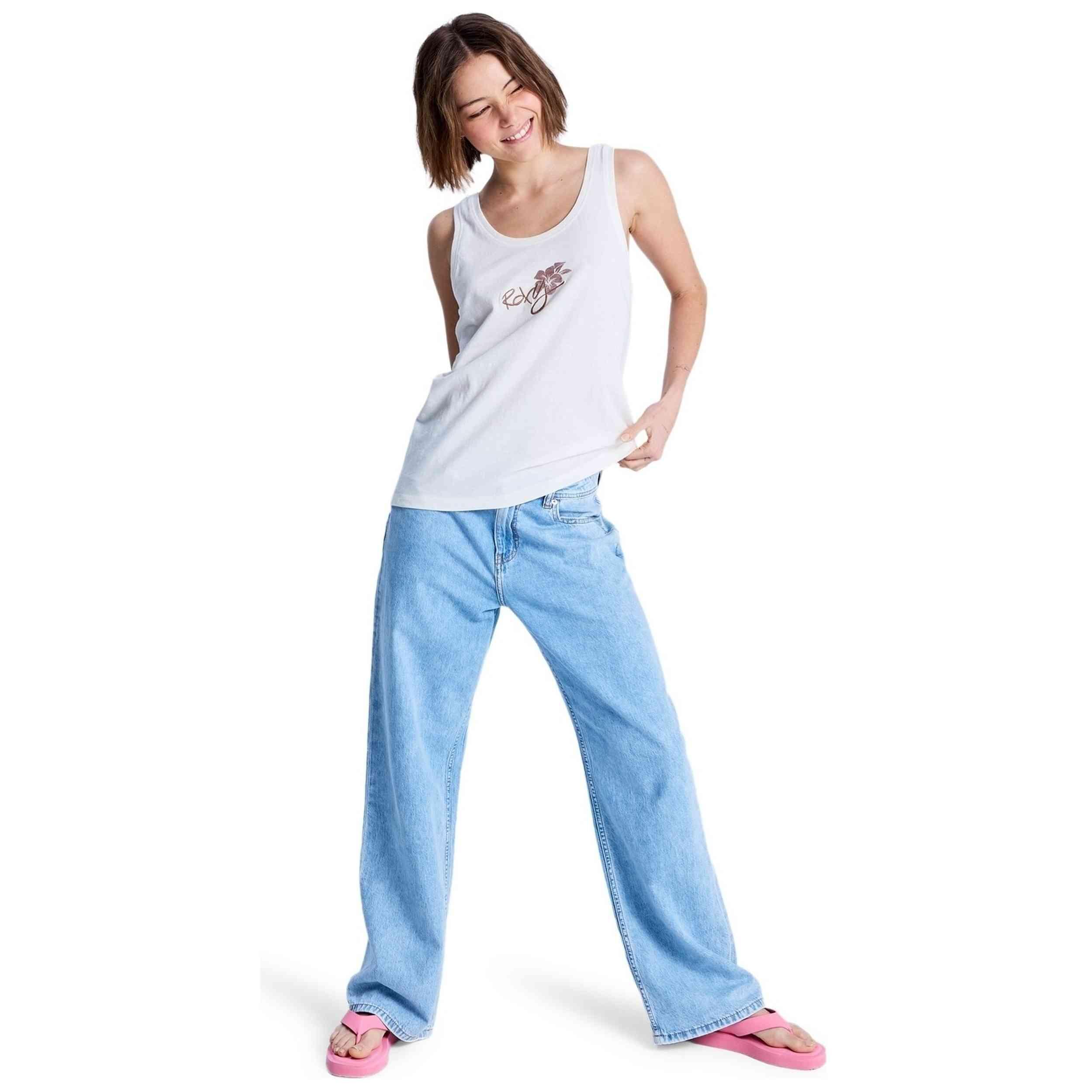 Camiseta sin mangas DREAM OASIS Blanco Mujer 5/5