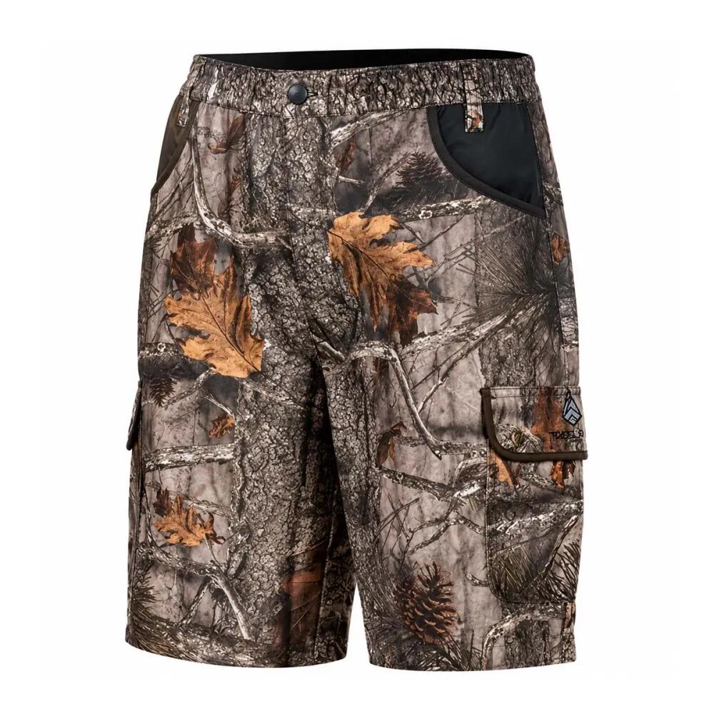 Bermuda enfant 2 poches polyester camo forest 8 à 16 ans 2/5