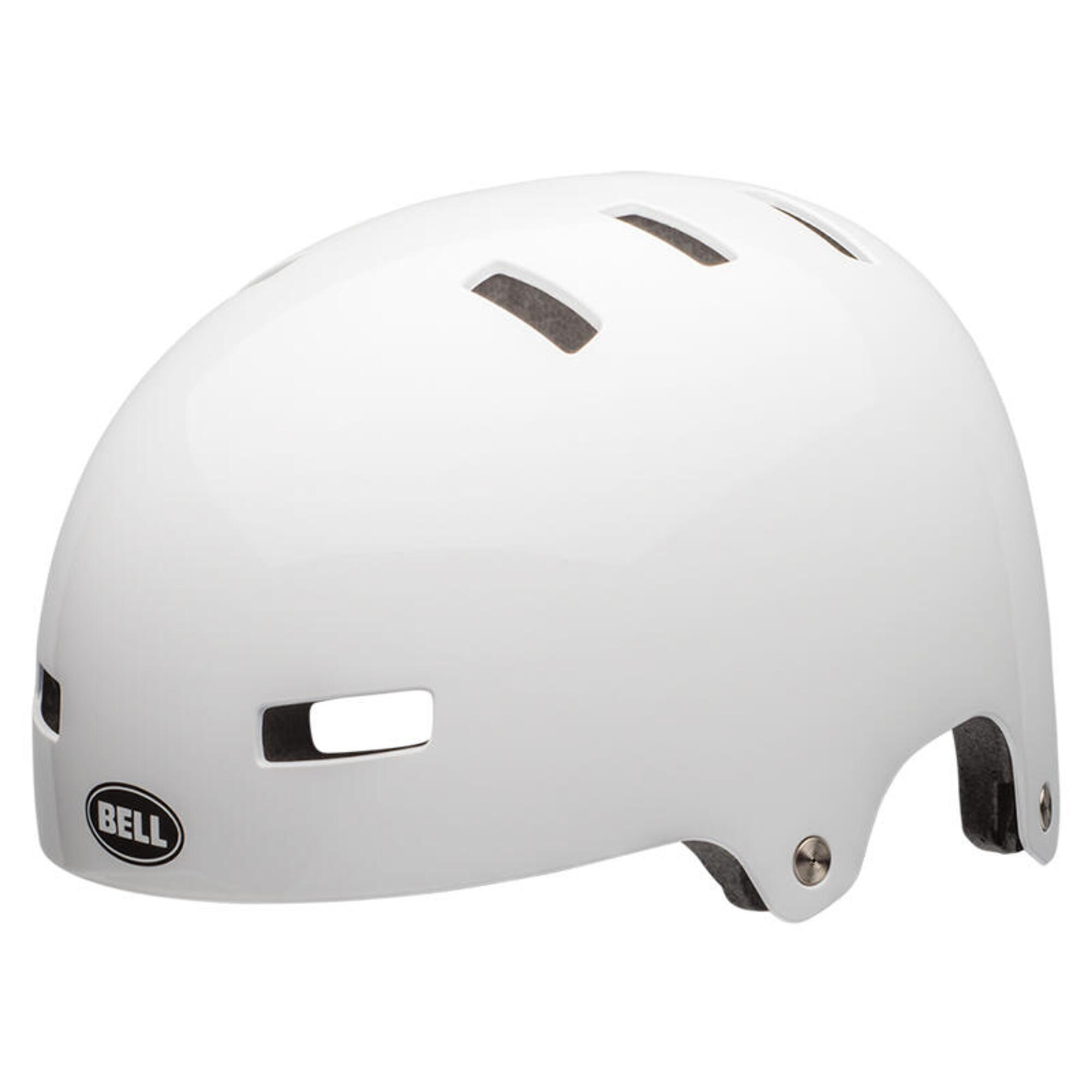 Kask Rowerowy Bmx Bell Local Gloss White L