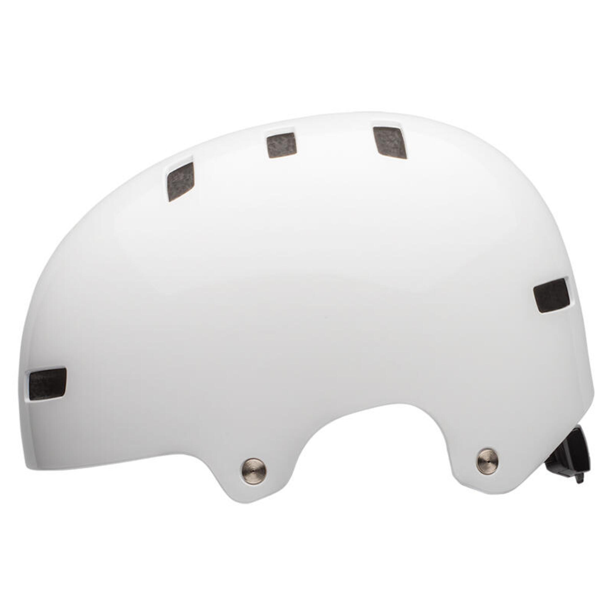 Kask Rowerowy Bmx Bell Local Gloss White L