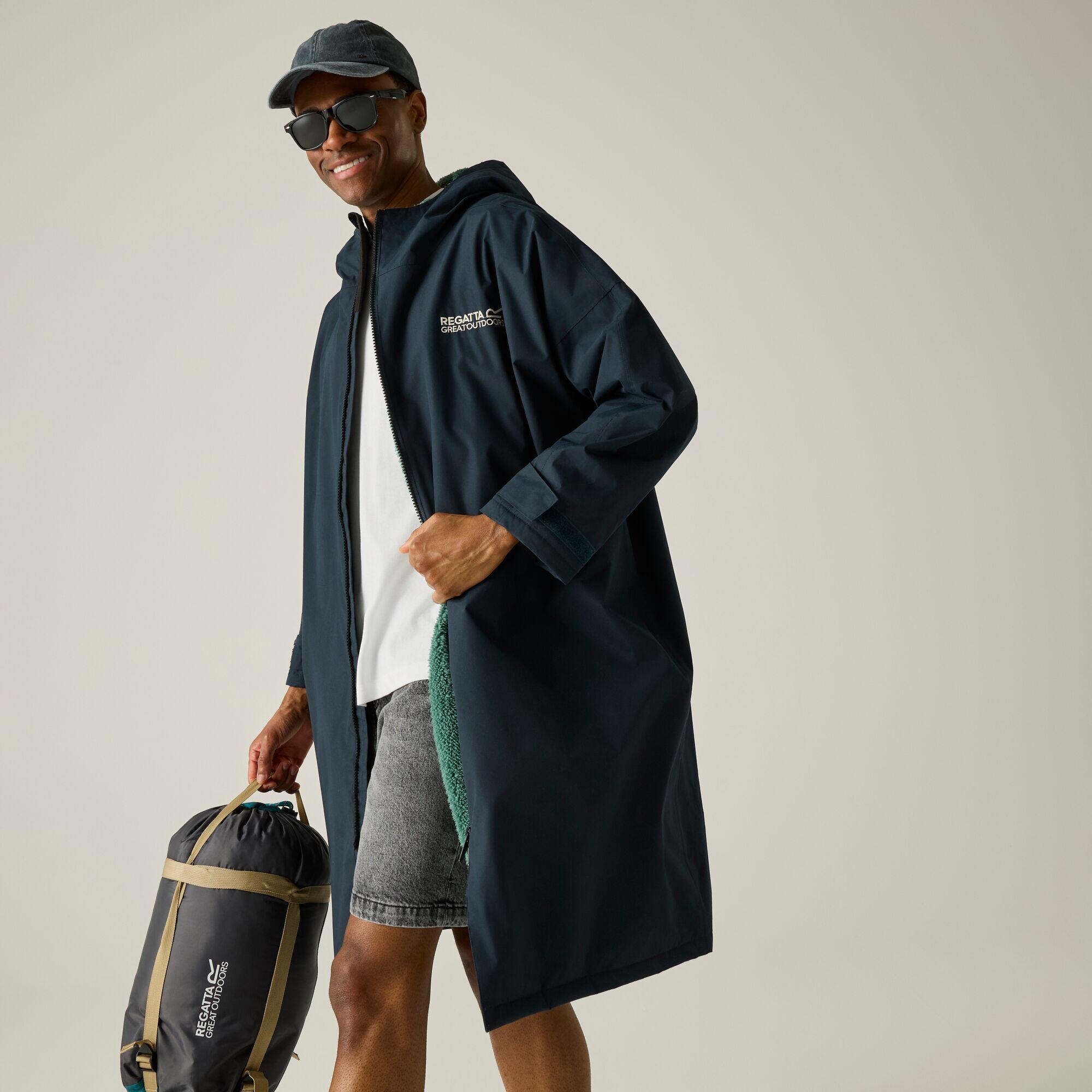 Bata impermeable unisex para adultos 2/7