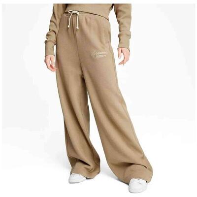 Lange broek puma classics+ relaxed voor vrouwen