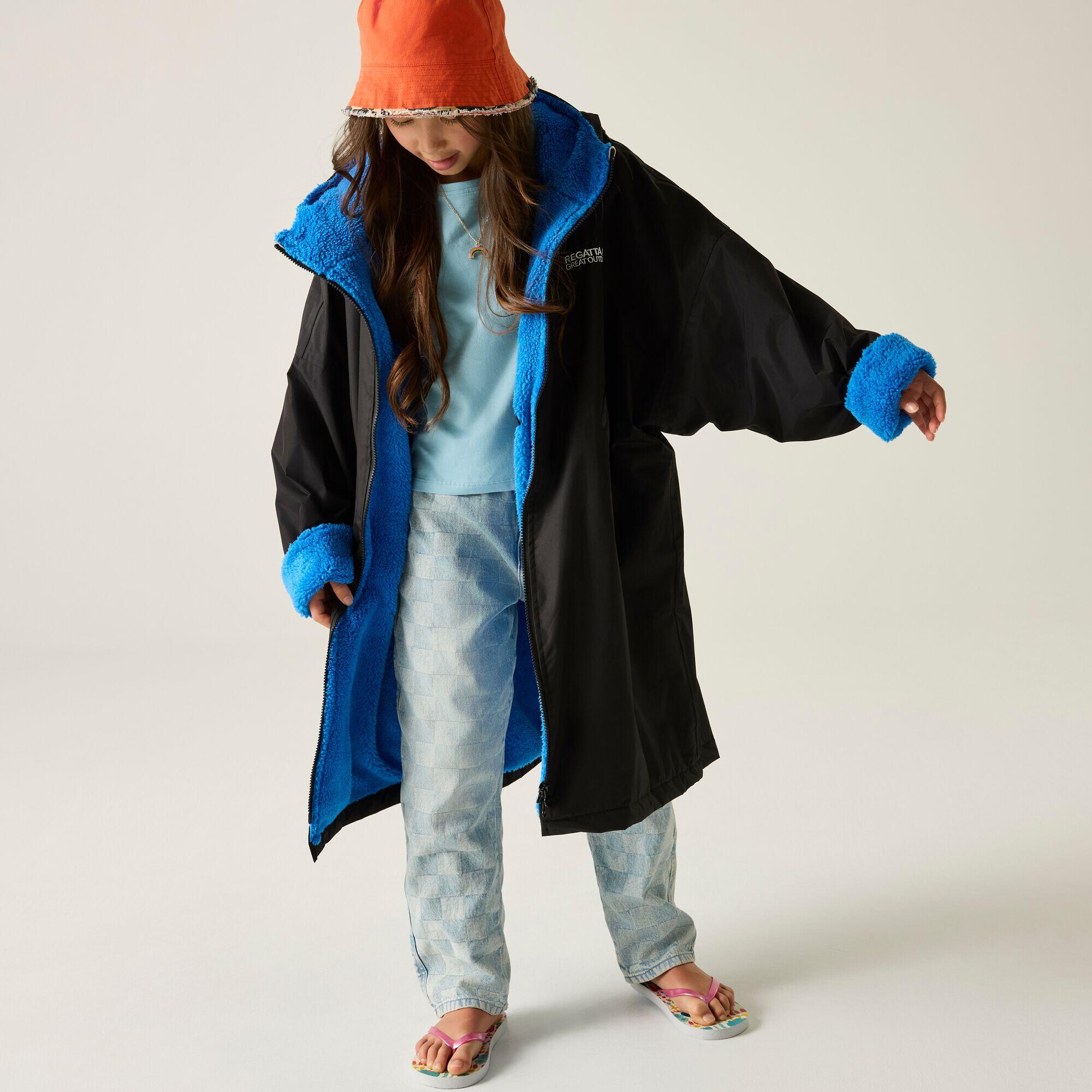 Poncho Escursionismo Bambino Junior Waterproof 2/7