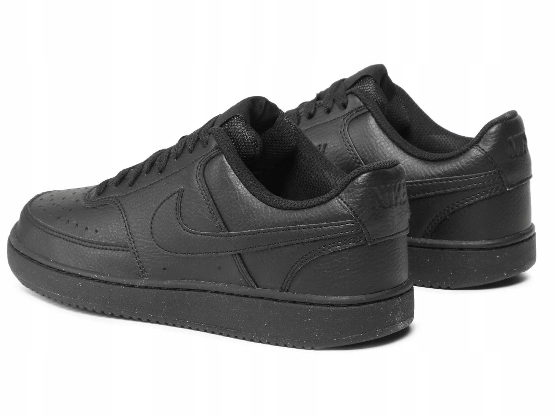 Men's Nike Court Vision Black Sneakers 5/7