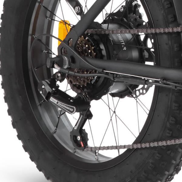 Bicicletta Elettrica Nilox X8 PRO 20X4P Azzurro 5/6