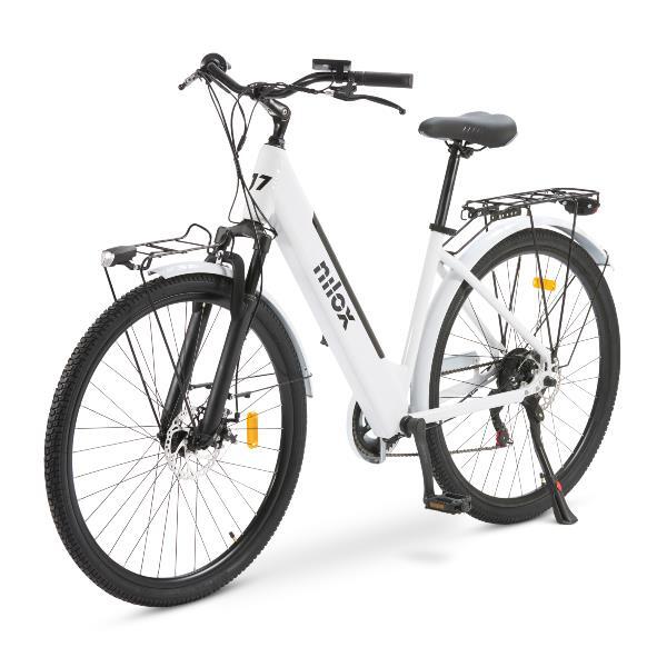 Bicicleta Eléctrica J7 28" – 80 km – Blanca 2/6
