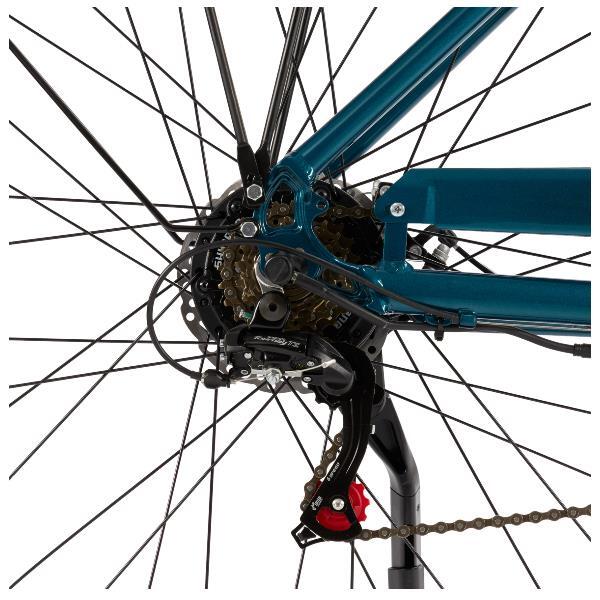 Bicicleta Eléctrica J7 28" – 80 km – Turquesa 4/7
