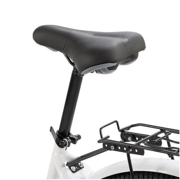 Bicicleta Eléctrica J7 28" – 80 km – Blanca 6/6