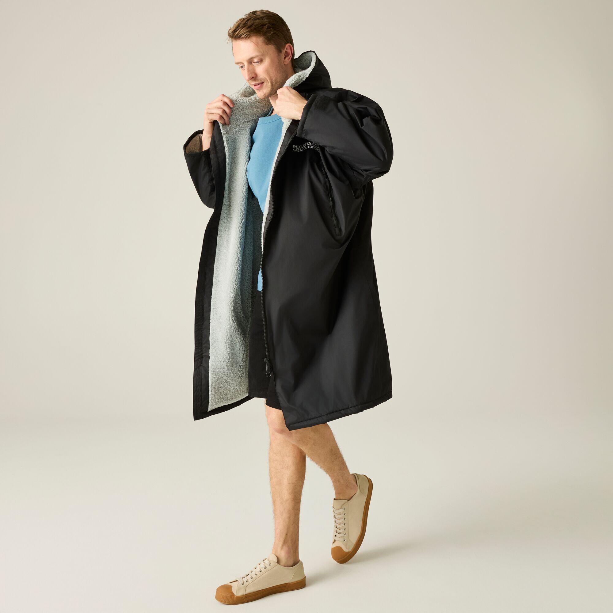 Peignoir à langer imperméable unisexe adulte 2/7
