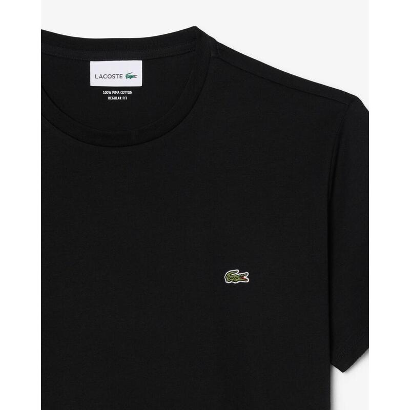 Póló Lacoste Fekete Regular Fit Férfi