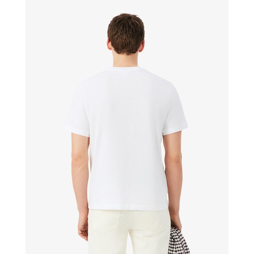 T-Shirt Lacoste Th7318  Preto 2/6