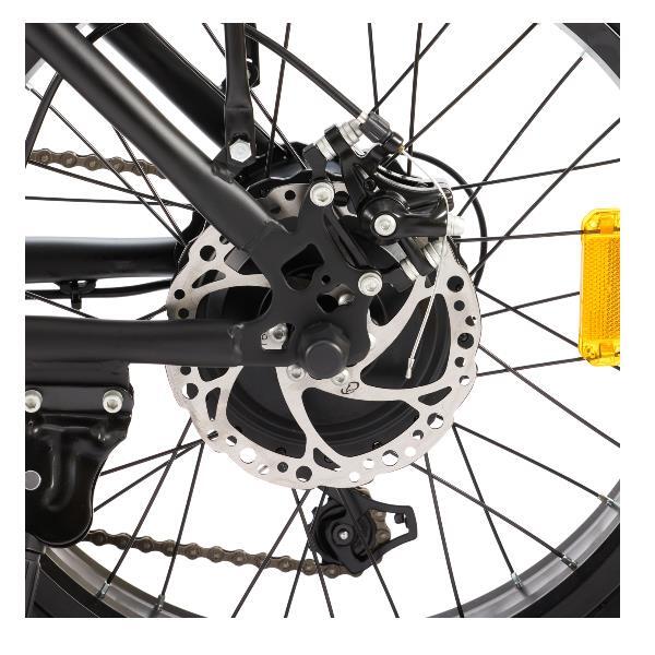 Bicicleta Eléctrica X5 Pro Fat Bike 20" – 60 km – Negra 3/6