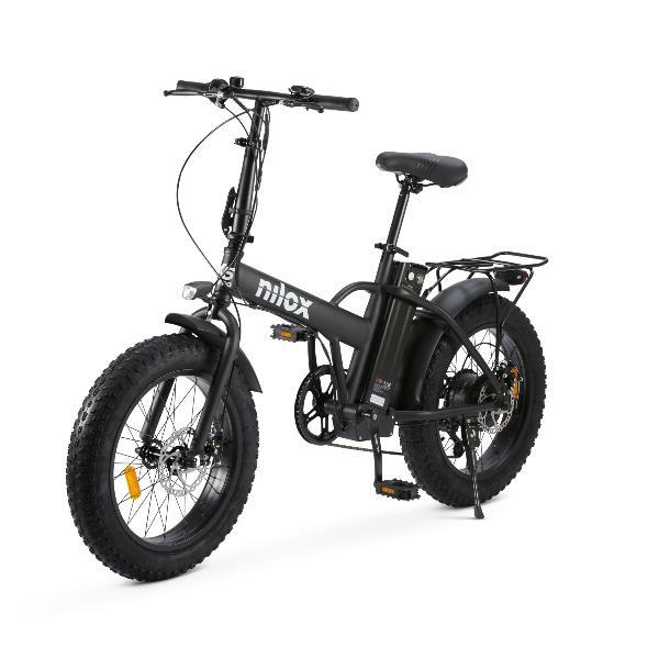 Bicicleta Eléctrica X5 Pro Fat Bike 20" – 60 km – Negra 2/6