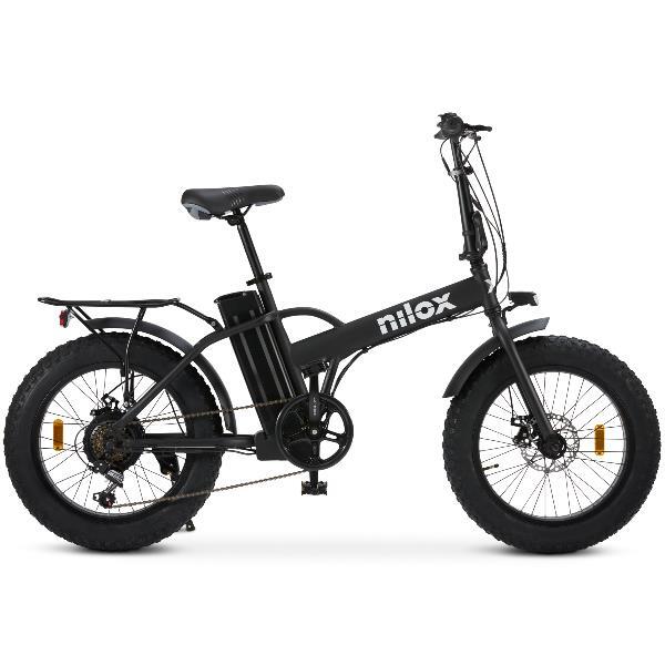 Bicicleta Eléctrica X5 Pro Fat Bike 20" – 60 km – Negra