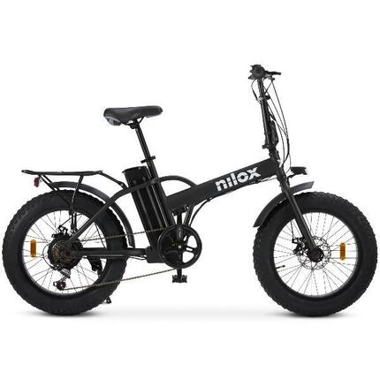 Elektrische Fiets Nilox X5 PRO 20X4P Zwart