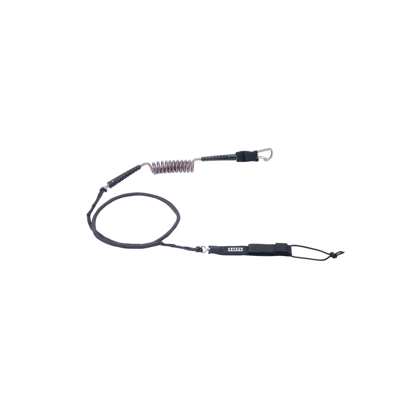 Leash ION Wing Board Leash Core Hybrid Carabiner Black 2026 5/7