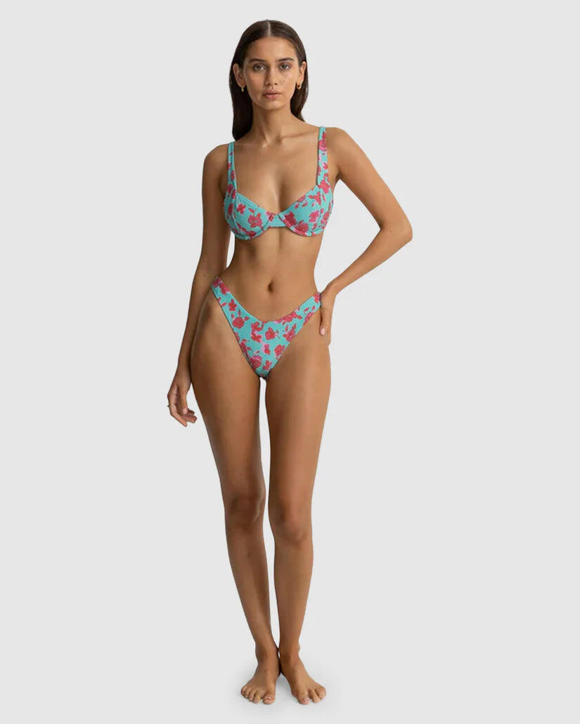 Inferna Floral - Braguita de baño para mujer 4/5