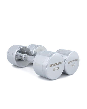 Haltères Chromés 4kg (paire) - BOOMFIT