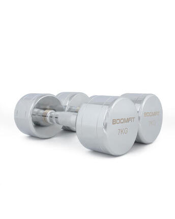 Haltères Chromés 4kg (paire) - BOOMFIT