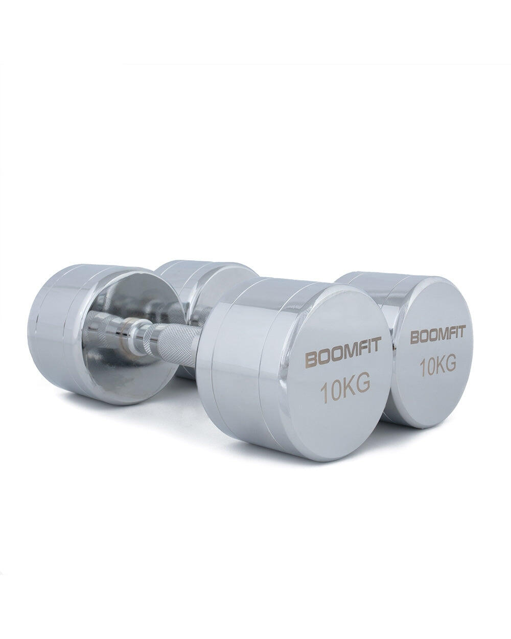 Manubri Cromati da 10kg (coppia) - BOOMFIT 1/4