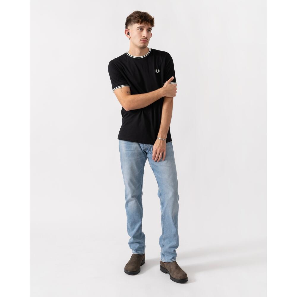 T-shirt Fred Perry Modèle M1588fp Couleur Noir 4/6