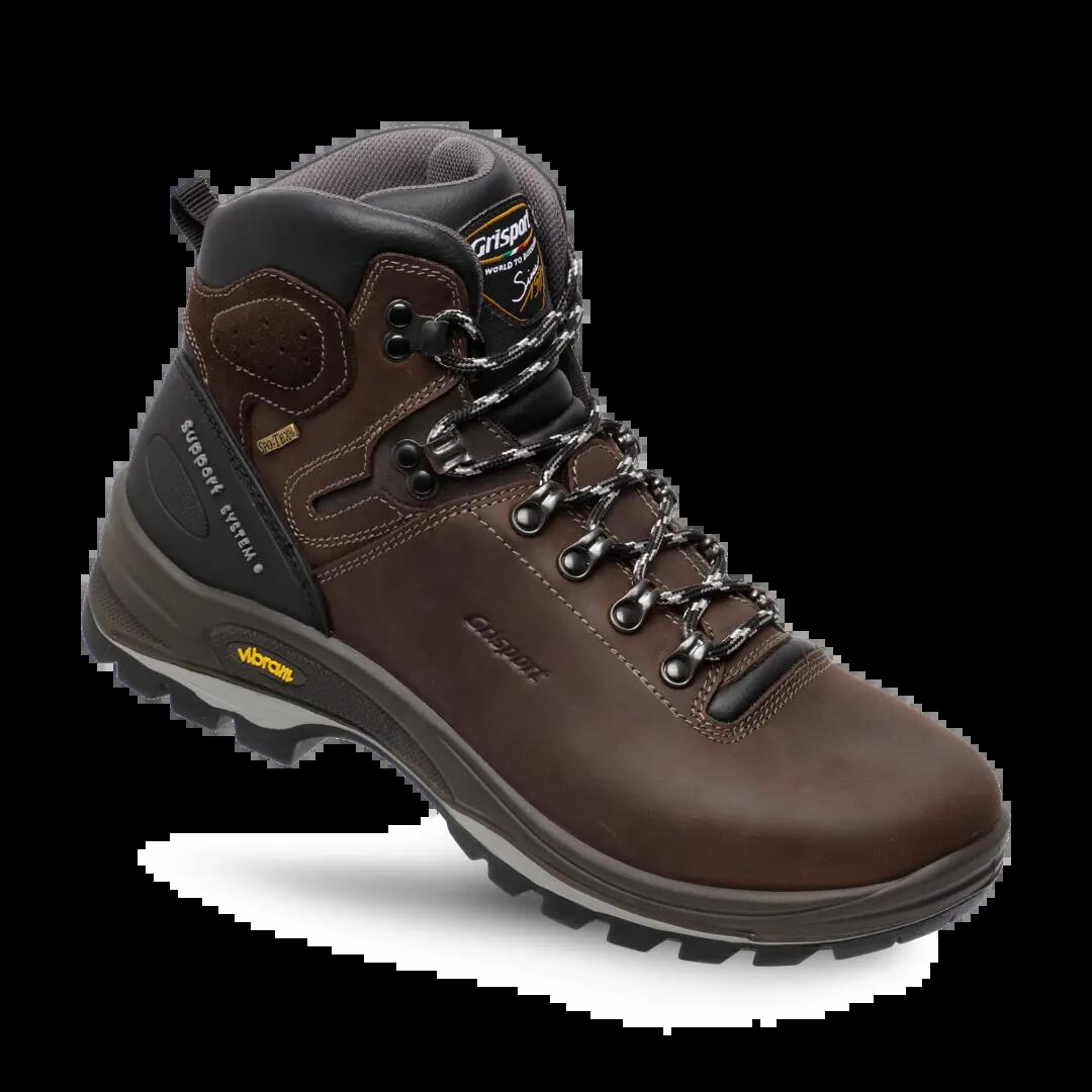 Scilla Wandelschoen Heren leren hoge wandelschoenen Brown 1/5