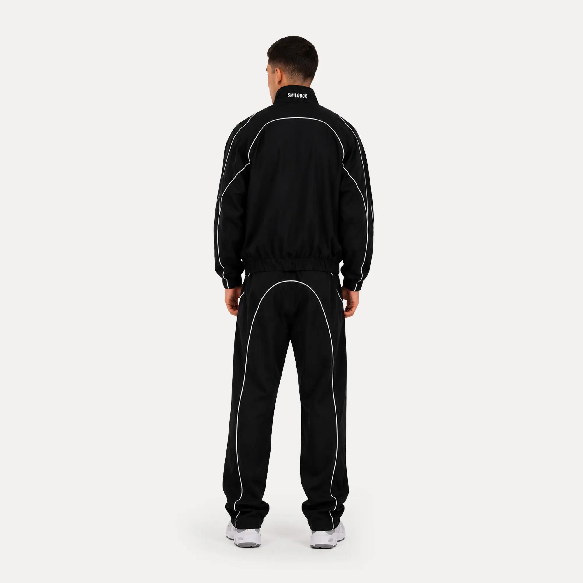 Herren Trainingsjacke Kyson Schwarz 4/6