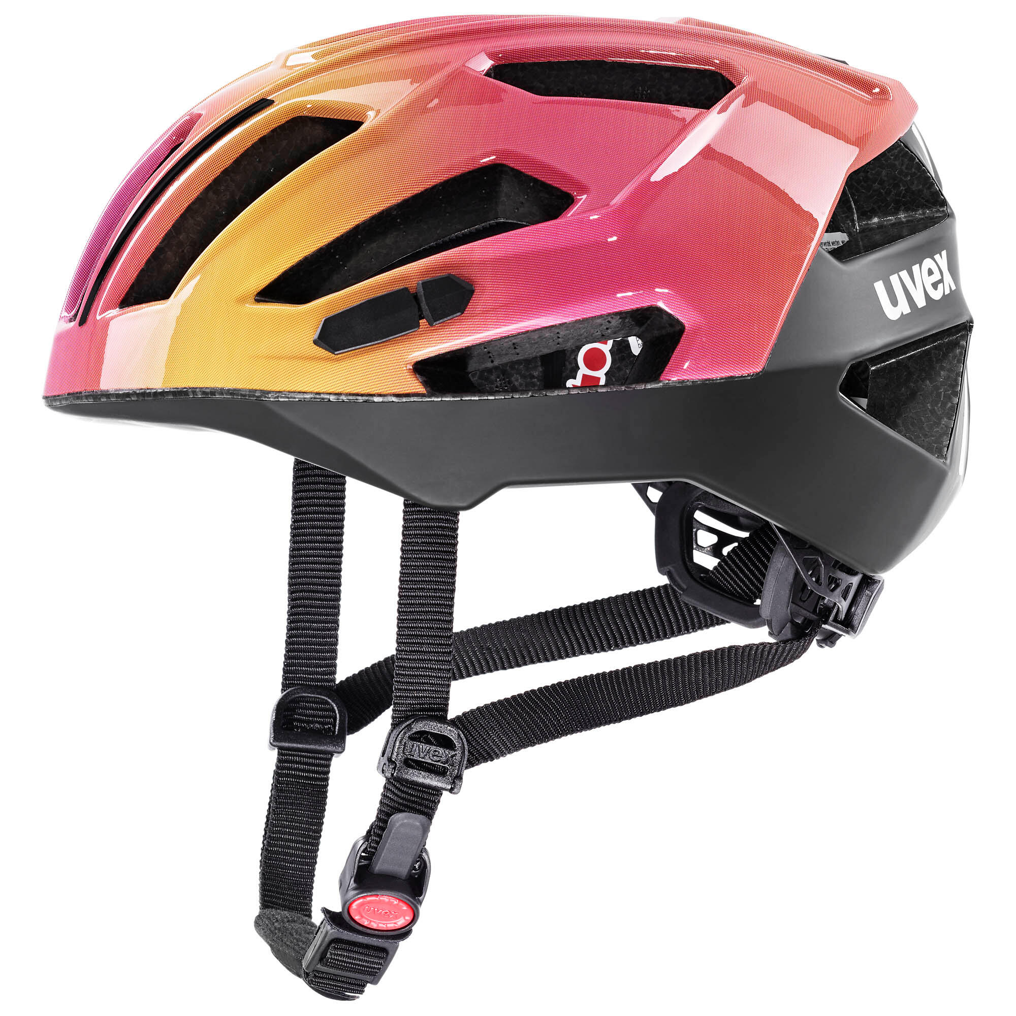 Uvex - Casque Vélo Route Uvex Gravel-x - Casque - Noir|rouge - Decathlon