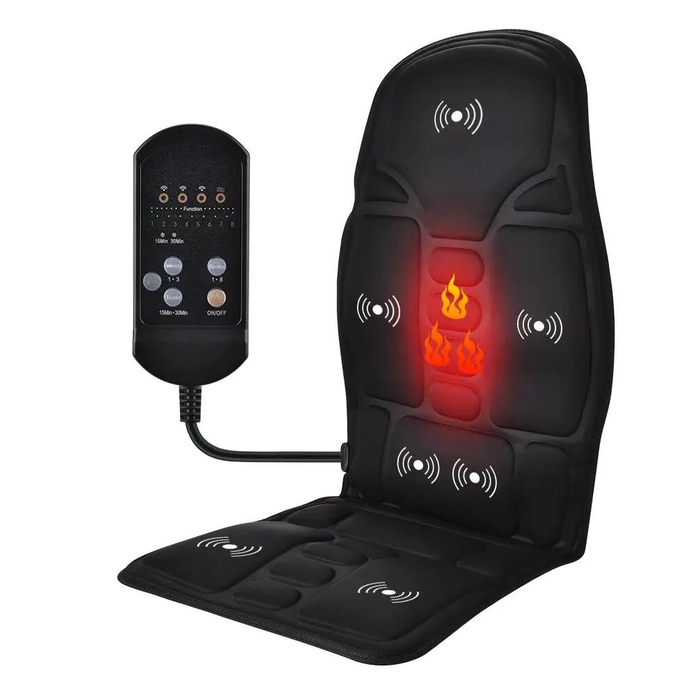Heated Vibrating Chair Massager Pad