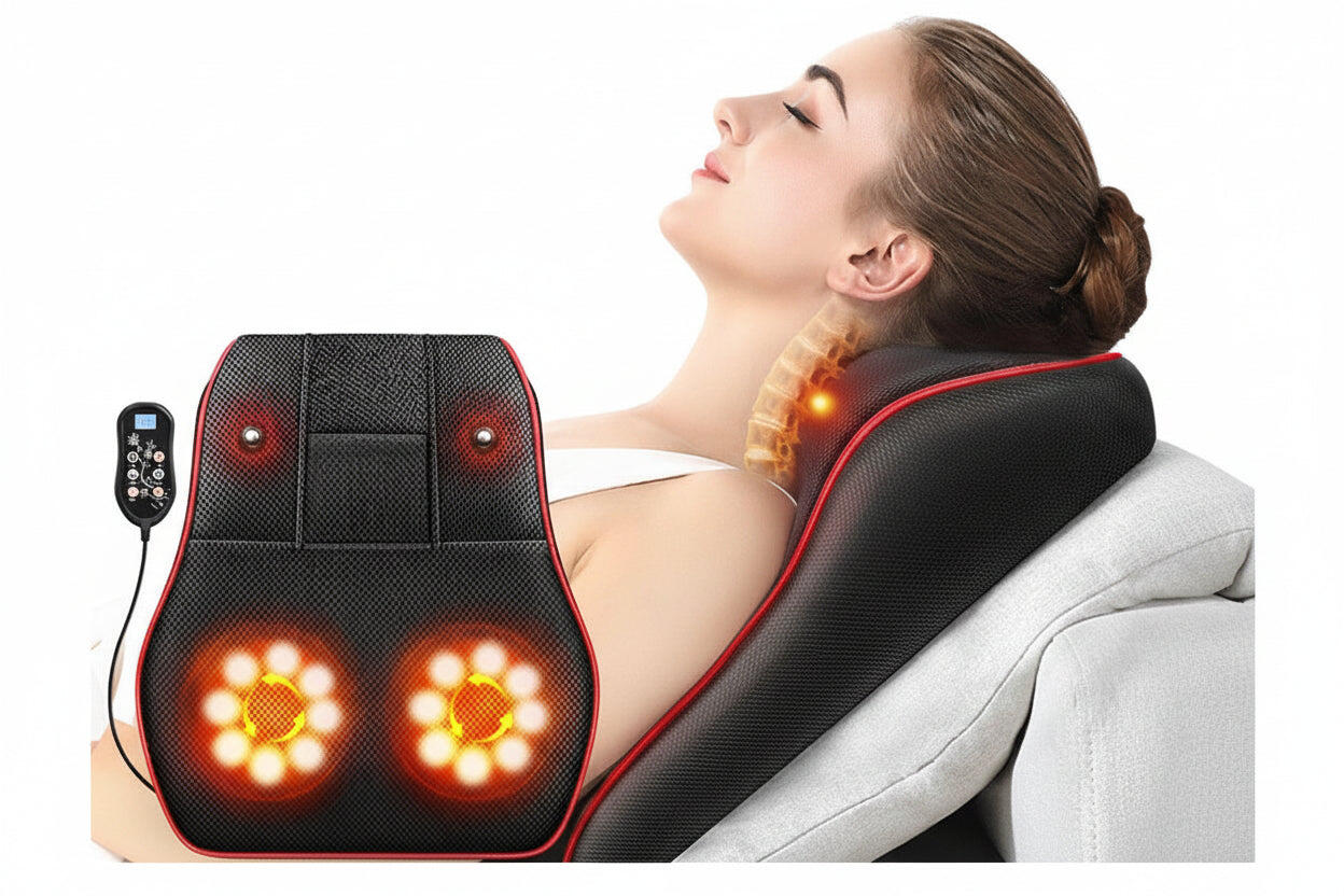 Electric Cervical Traction Pillow Massager