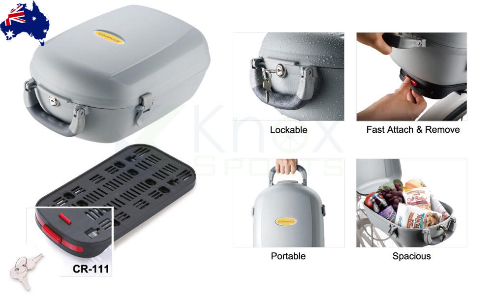 Sunywheel 12L Lockable Water-proof Rear Bike Pod
