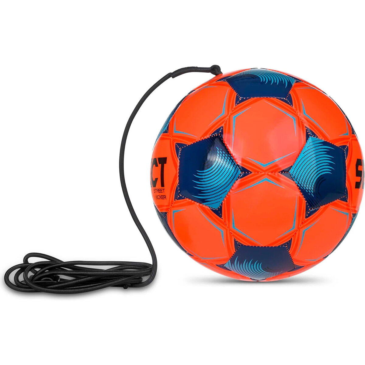 Select Street Kicker V25 Straatvoetbal - Oranje / Blauw 4 3/4