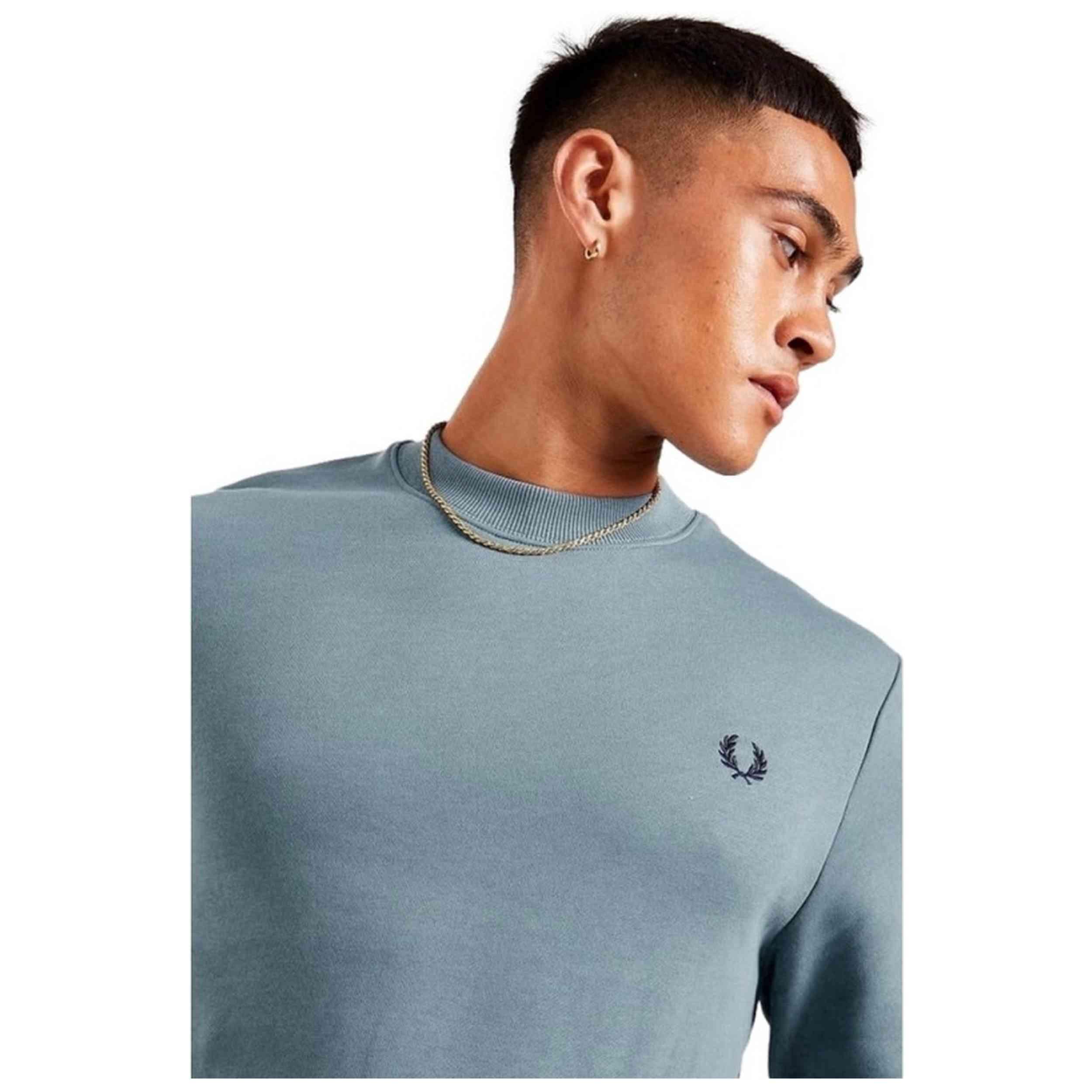 Camisola Fred perry modelo Crew Neck Sweatshirt para homem 4/5