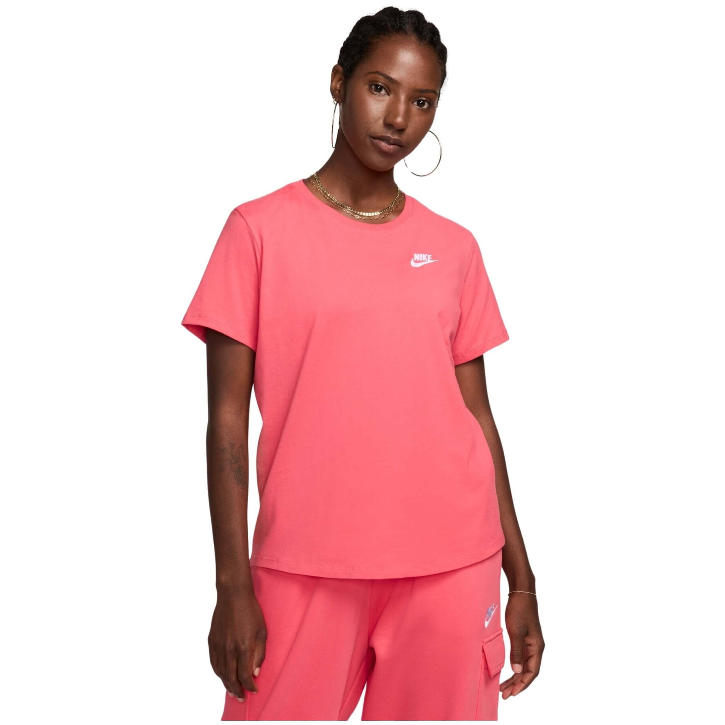 T-shirt Nike rosa - Sportswear Club Essentials 2/5