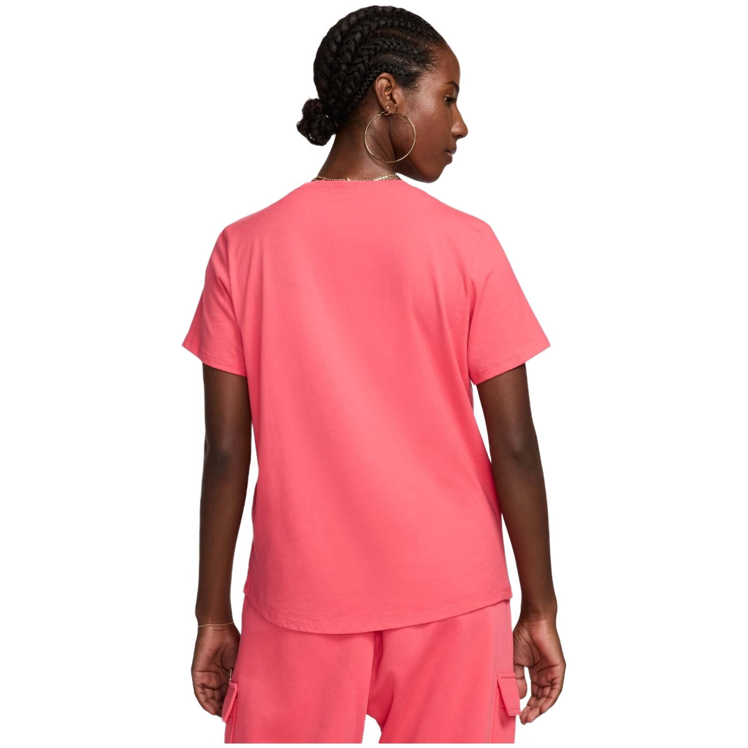 T-shirt Nike rosa - Sportswear Club Essentials 4/5