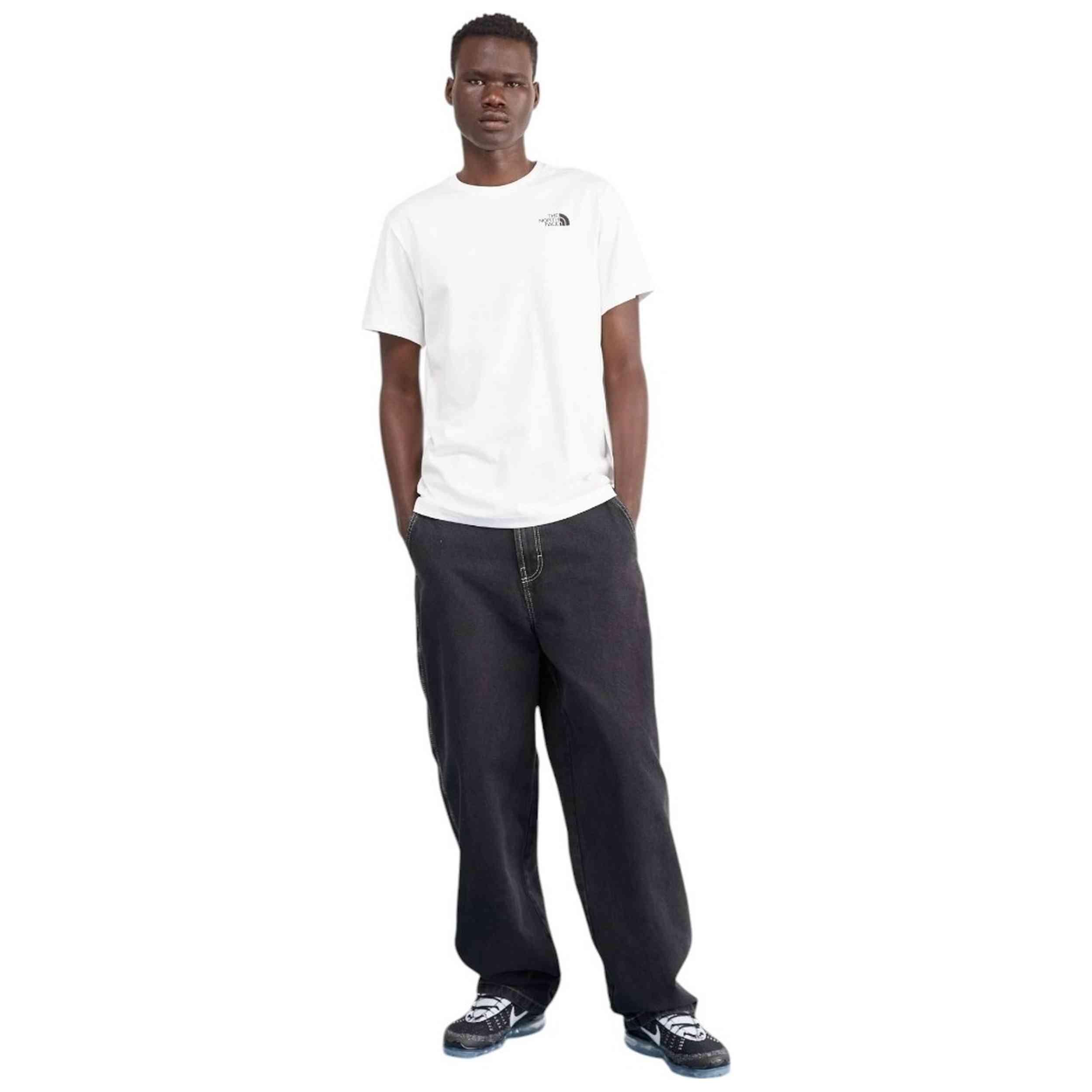 The North Face T-shirt Vertical NF0A89FPFN4 WHITE 3/3