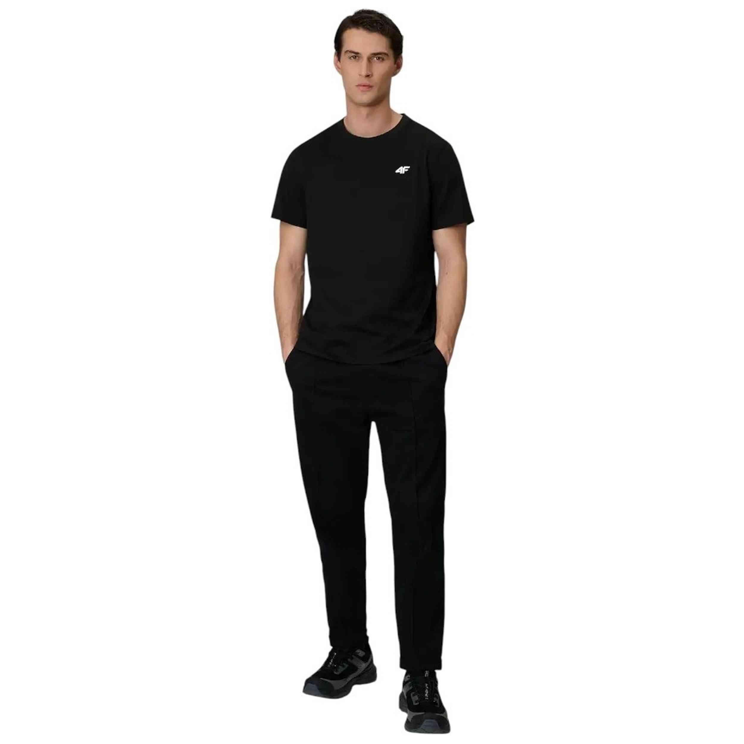 4F Herren-T-Shirt, kurzärmelig, Rundhals 2/4