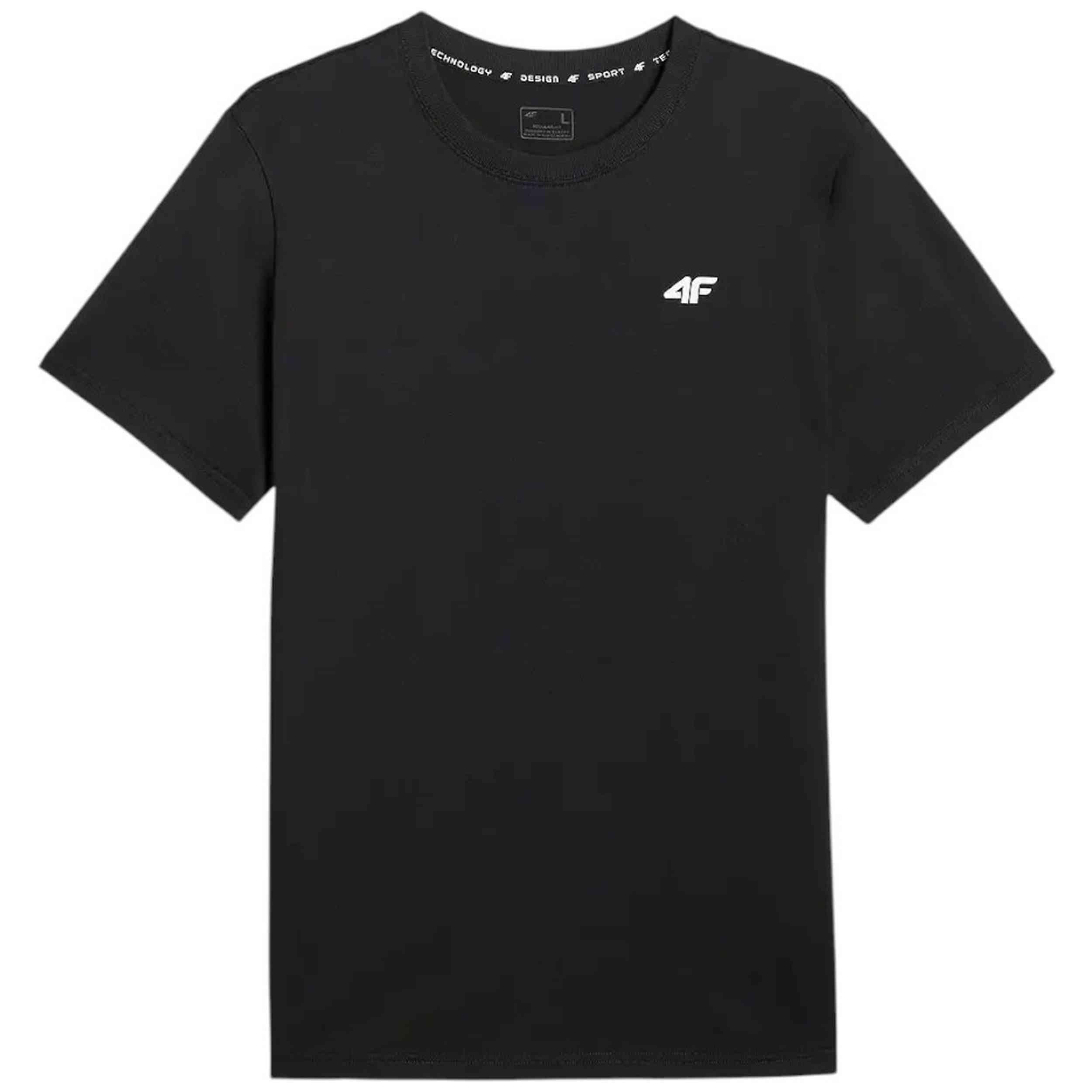 4F Herren-T-Shirt, kurzärmelig, Rundhals 4/4