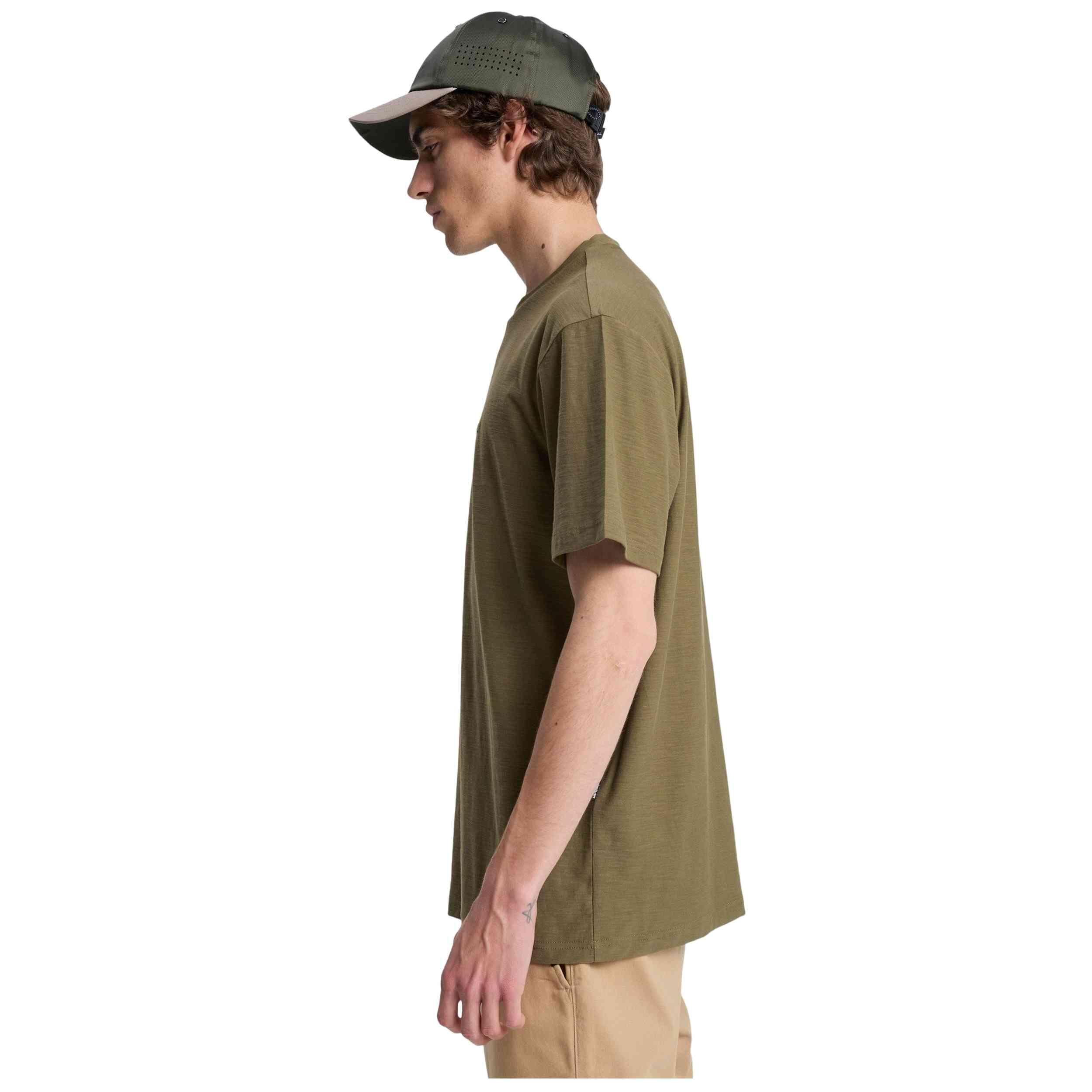 T-shirt à manches courtes SLUB ROUNDNECK Vert Homme 5/5