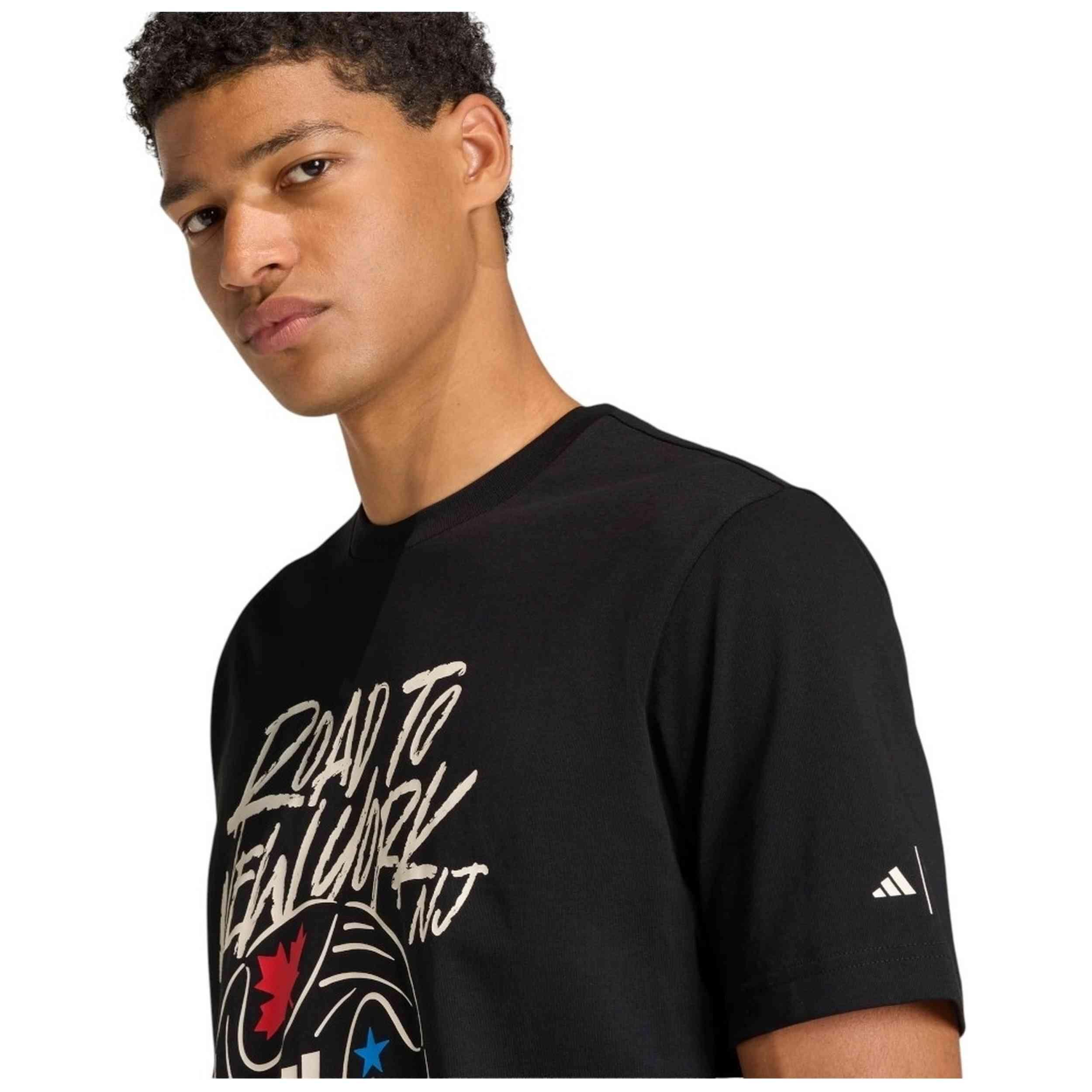 Adidas FIFA World Cup Road to NYNJ Graphic heren-T-shirt 4/4